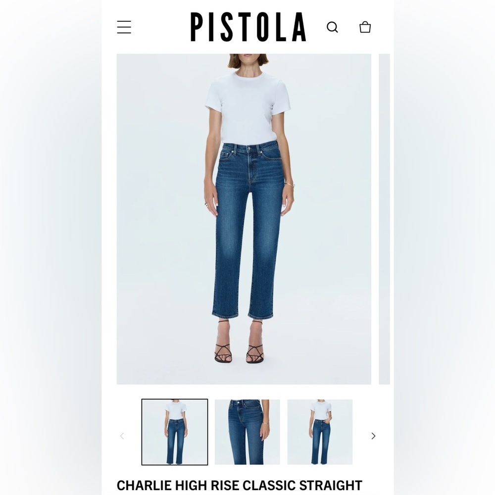 Pistola Charlie High Rise Ankle